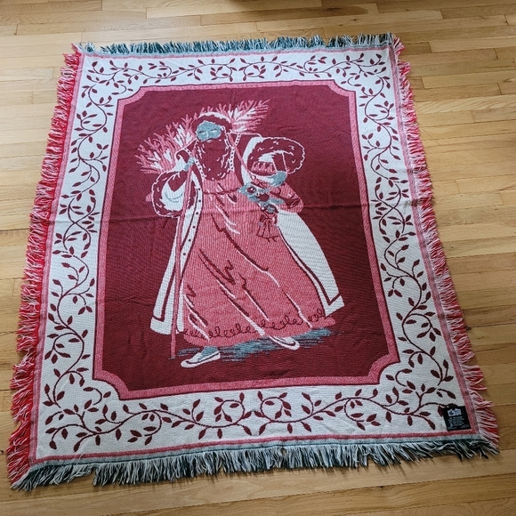Goodwin Weaver Throw Blanket" Santa Claus" - Picture 4 of 7